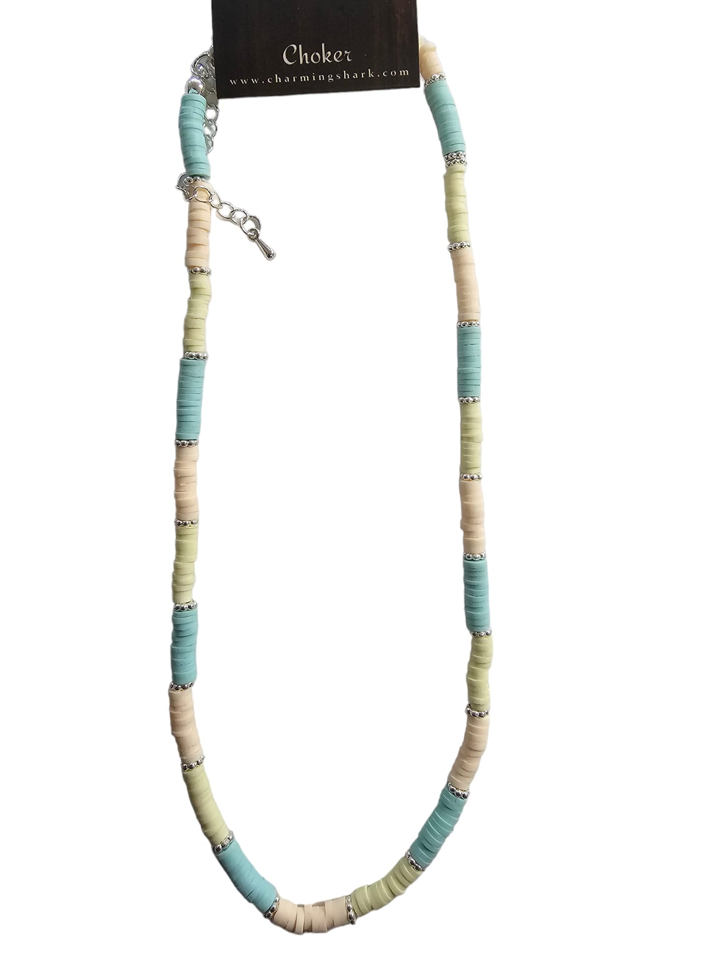 THIN FIMO NECK W/BLING