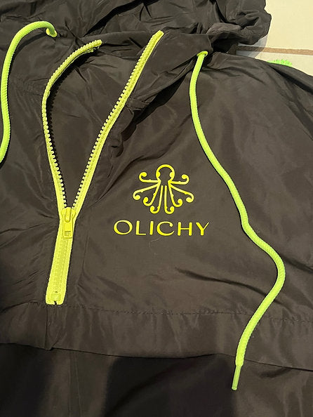 WINDBREAKER BLACK-NEON