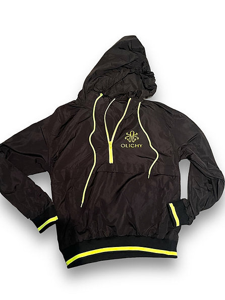 WINDBREAKER BLACK-NEON