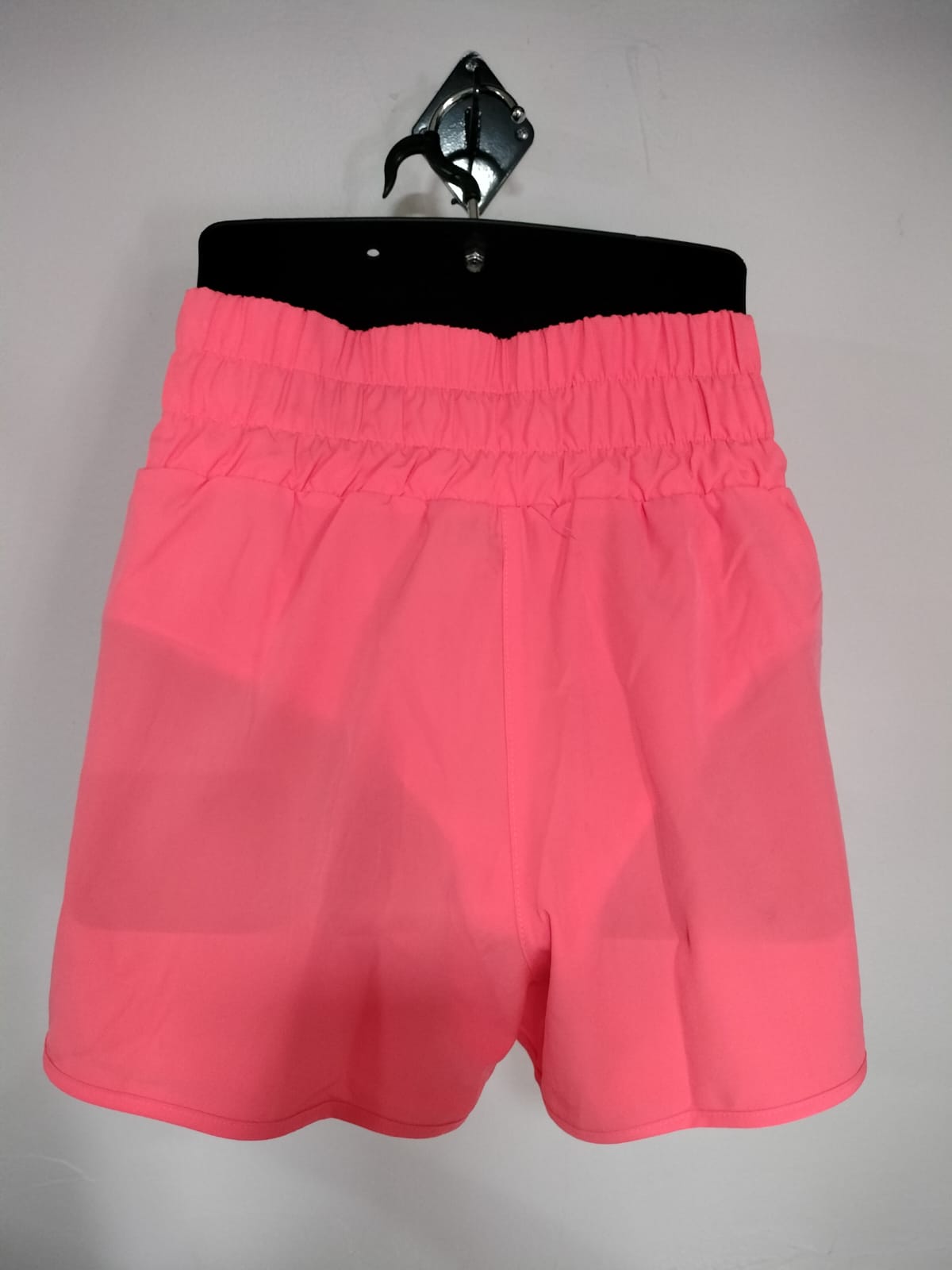 HIGH WAISTED SHORT W INNER PANTY SALMON