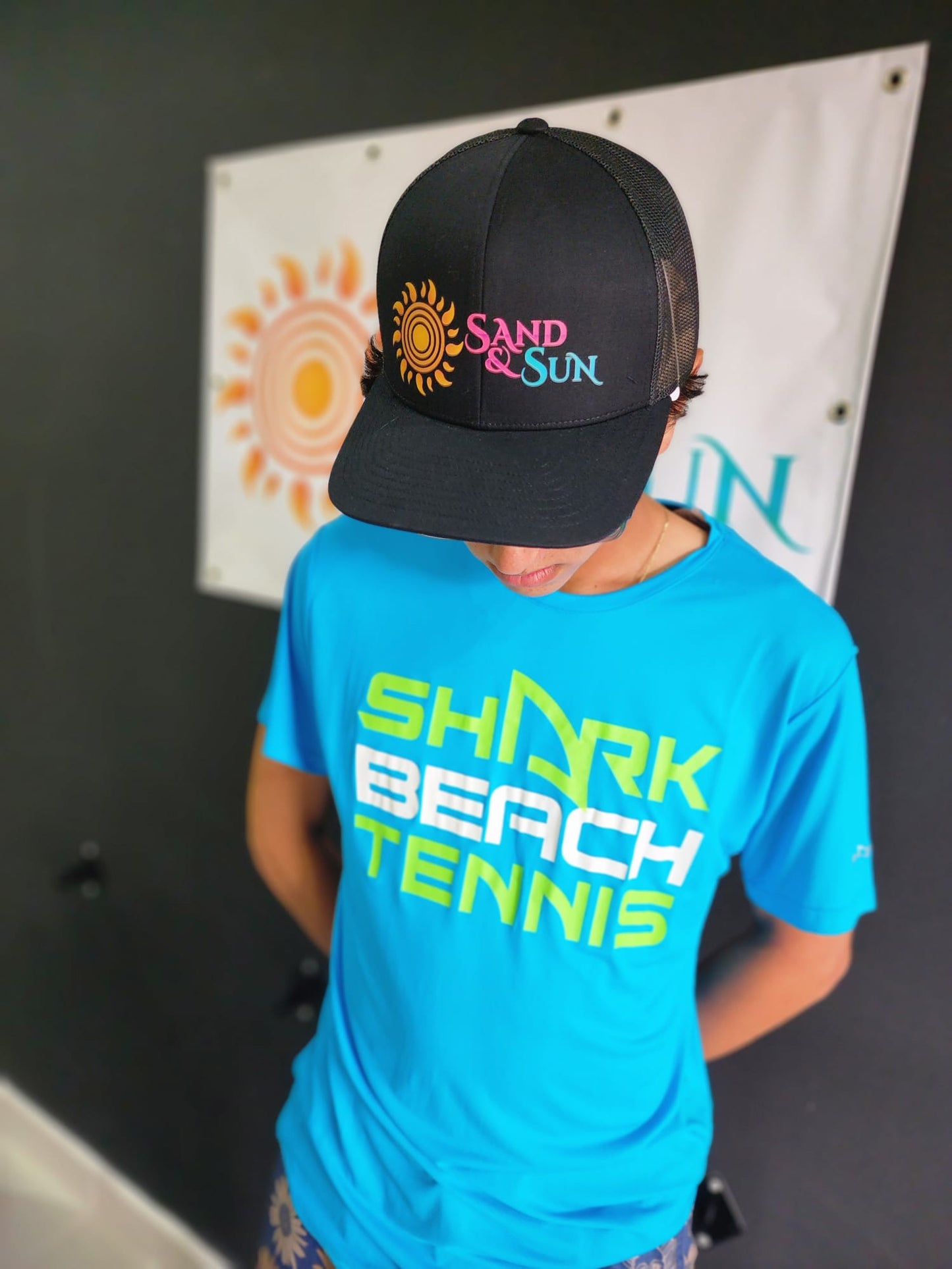 SHIRT MEN  TURQUOISE