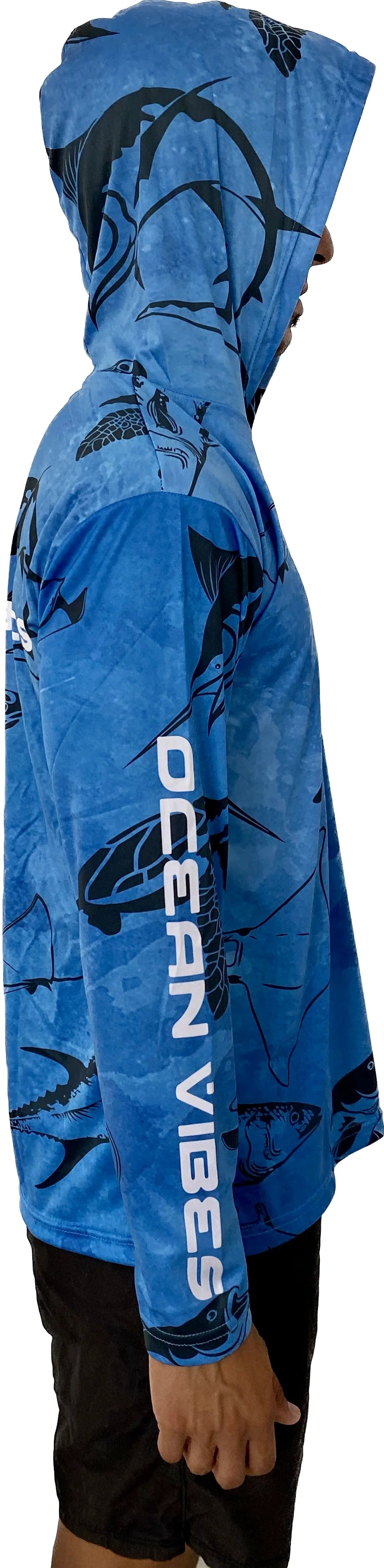 OCEAN BEACH HOODIE RASHGUARD