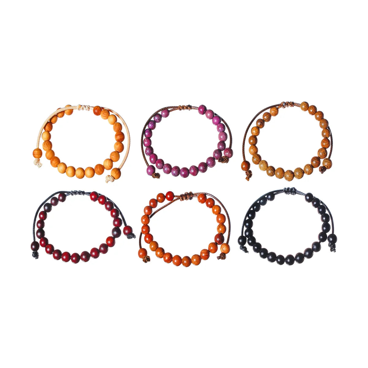 WOOD BEAD BRACELET