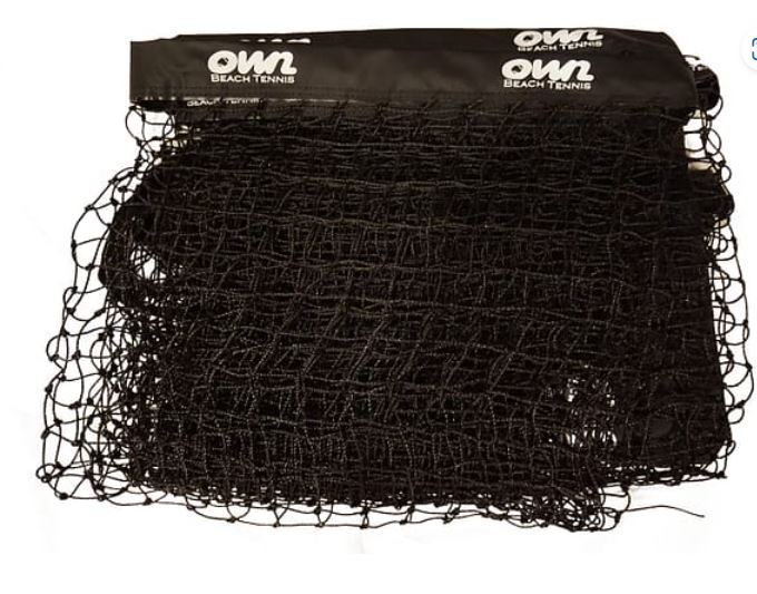 BEACH TENNIS NET WITH LINES