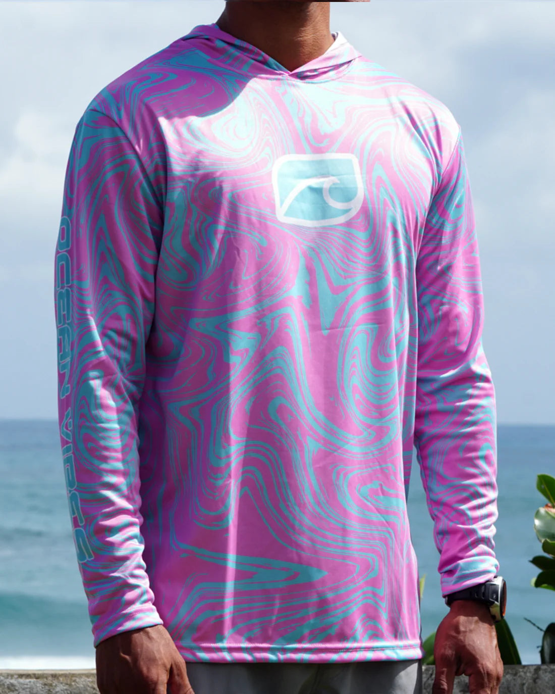 OV PINK RASHGUARD – Sand & Sun