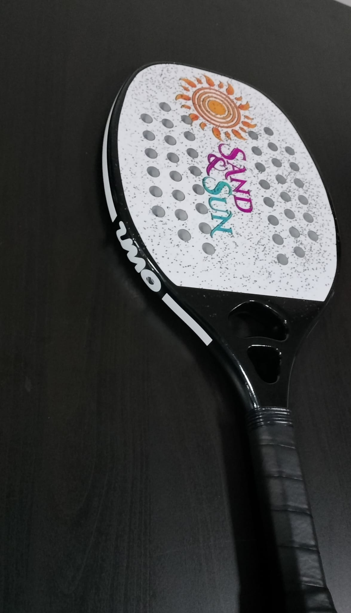 CUSTOMIZED OWN RAQUET WITH BAG/TOWEL