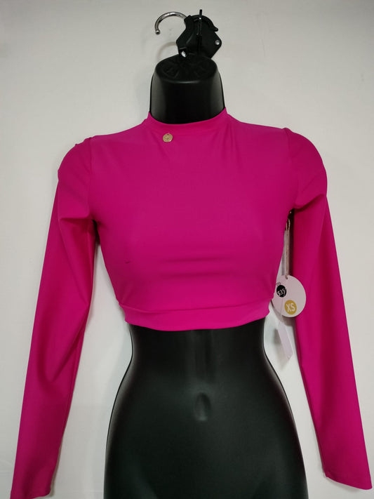 OLICHY RASHGUARD OPEN FUSHIA