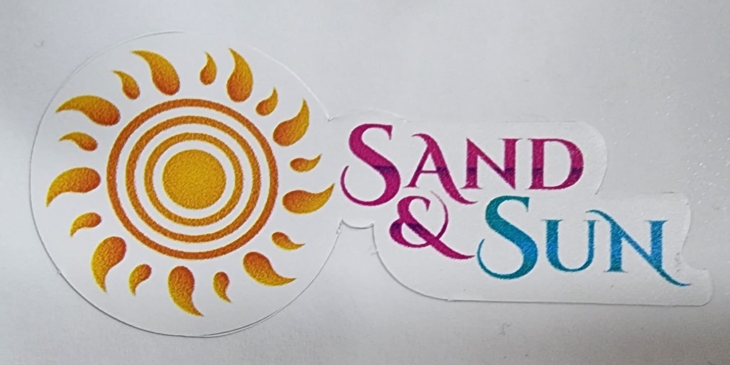 STICKER SAND & SUN
